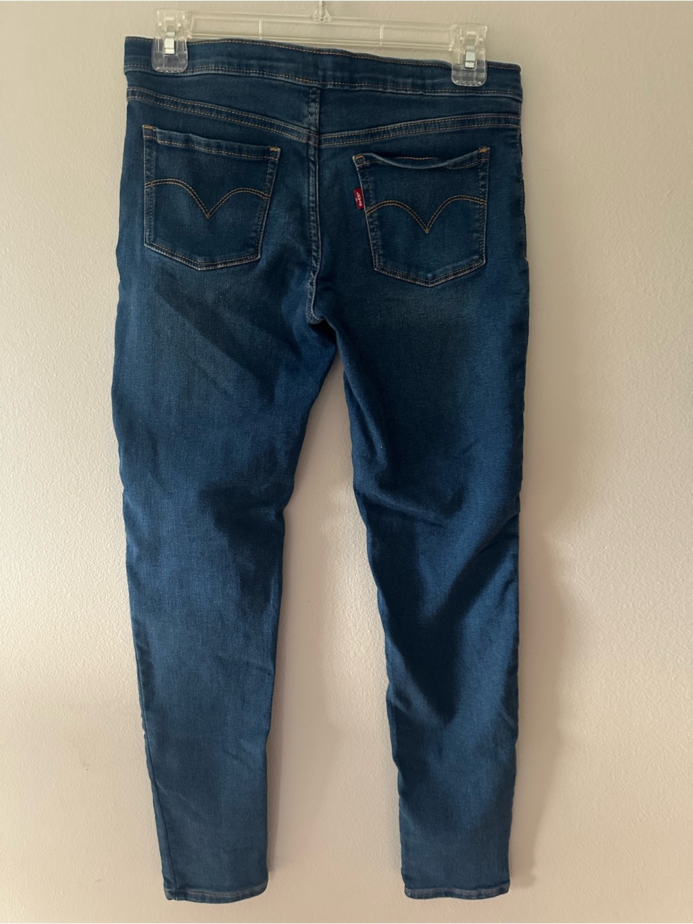 Levi's Dark Blue Girls Pull on Jeggings